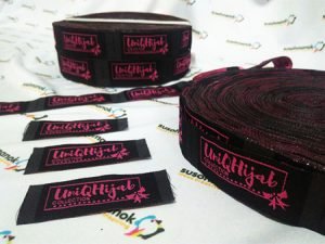 cetak label baju di banjarsari