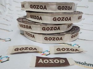 label woven surabaya