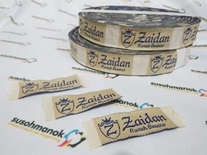 label woven pemalang